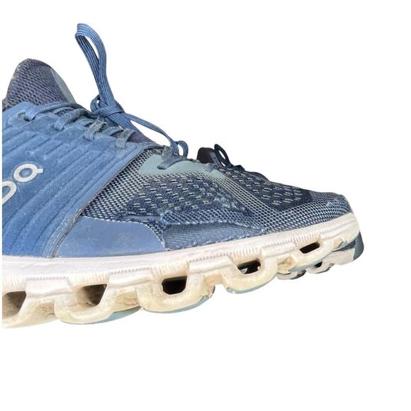 ***SOLD*** On Cloudswift Blue White Athletic Running Shoes Sneakers Size 10 US - Picture 4 of 7